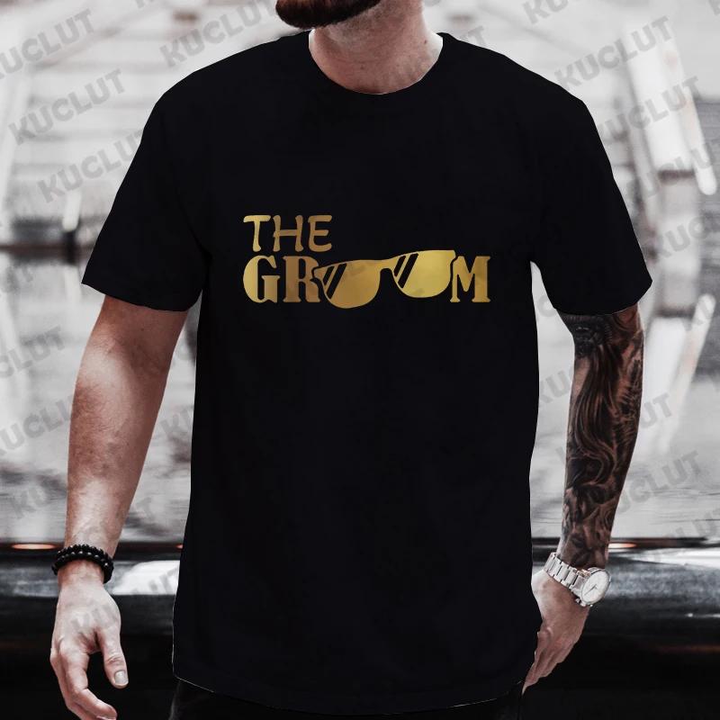 Groom Squad Best Man T Shirt EVG Team Future Groom Tees Single Farewell Bachelor Stag Party Tshirt Engaged Wedding Graphic Tops