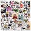 Cross-Border Cartoon Stickers: Waterproof, Creative, and Versatile for Journals, Phones, and Computers.