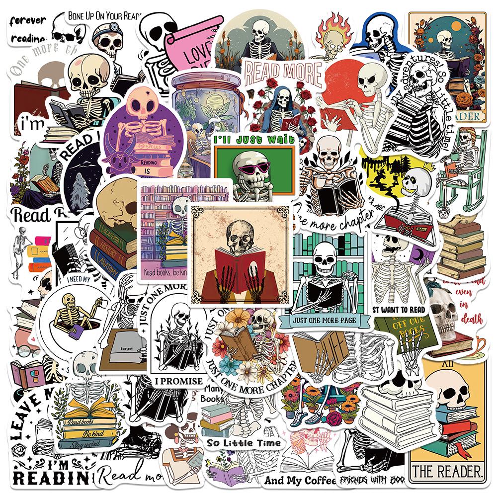 Cross-Border Cartoon Stickers: Waterproof, Creative, and Versatile for Journals, Phones, and Computers.