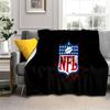 Coperta 3D NFL Segno Football Americano Rugby, Morbida Coperta Plaid per Casa Camera da Letto Letto Divano Picnic Viaggio Ufficio Coperta per Bambini