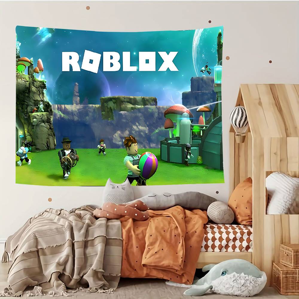RRobloxsw Tapestry Customizable Tapestries Of Various Styleswall Hangings Celebrity Photo Printingwall Hangings