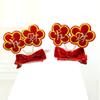 Red Spring Hair Pin Lucky Bag Duckbill Hair Clip Chinese Style Kids' Bangs Clip  Lunar New Year