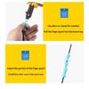 Set 3 Bucăți S/L Protecție Deget Arbaletă Protecție Deget Coardă Arc Tab Pentru Arc Recurv Silicon Protecție Deget Eliberare Deget Echipament