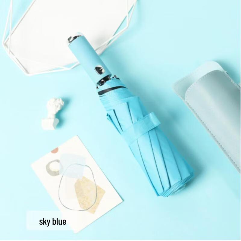 Automatic LED Flashlight Sun/Rain Umbrella