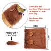 Funny Dog Lion Mane Dog Costumes Lion Wig with Tail Pets Party Supplies