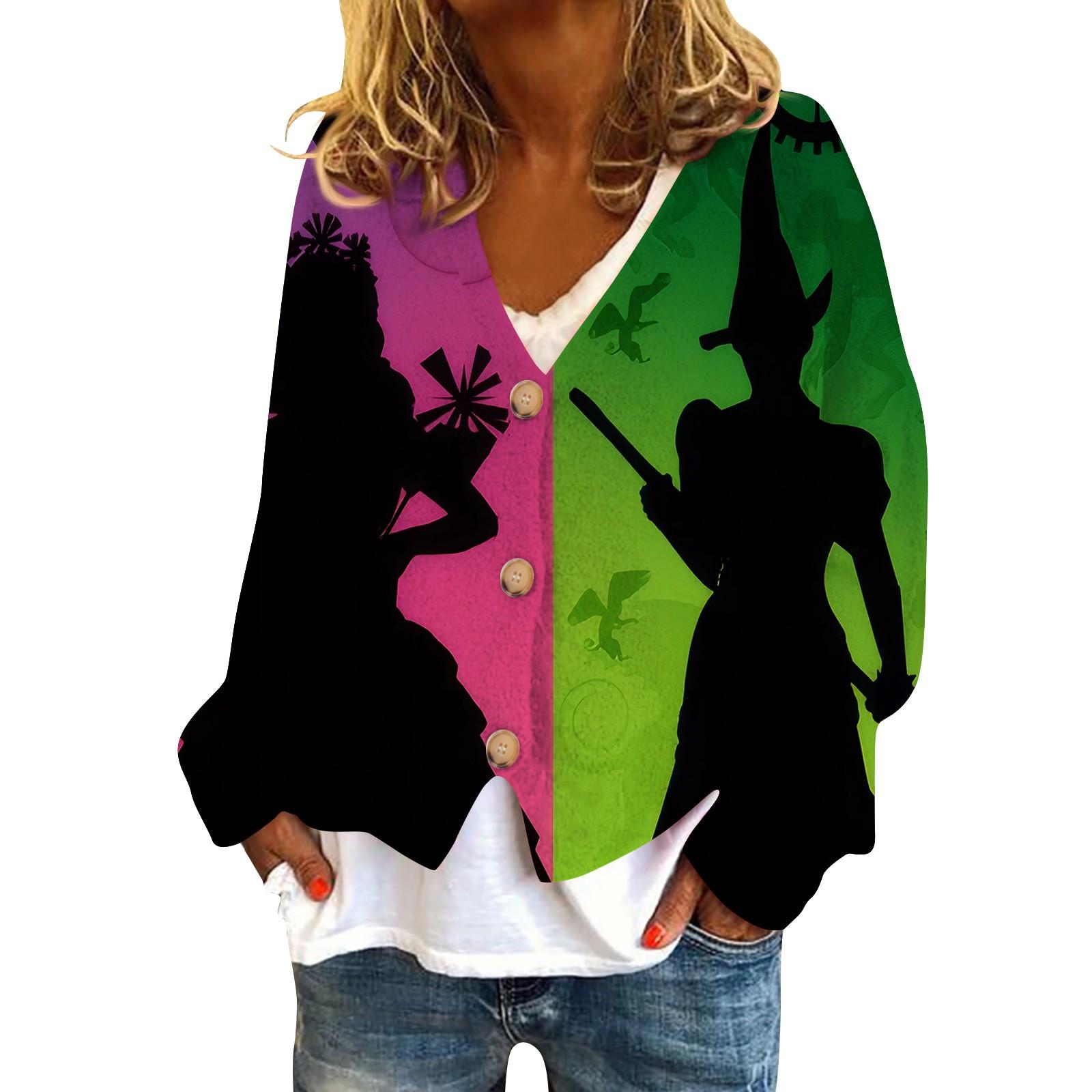 

Женская куртка модная повседневная с принтом с длинным рукавом L