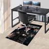 1pc Wednesday Addams Carpet Anti Slip Polyester Floor Mat for office.Bedroom