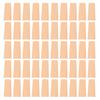 50Pcs Makeup Wedges Sponge Set Latex Free Foam Blenders for Powder Liquid Makeup Nail Art Tools for Coloring Painting