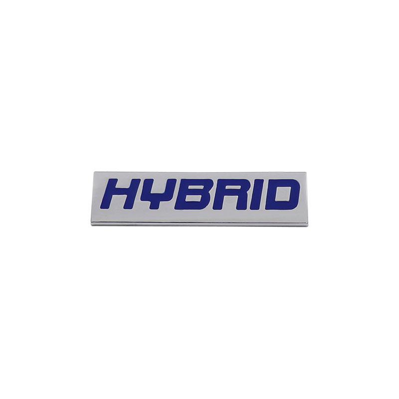 Premium HYBRID for Universal Car Engine Hood Fender Trunk Tail Rear Bonnet Nameplate Decal Emblem Badge Sticker