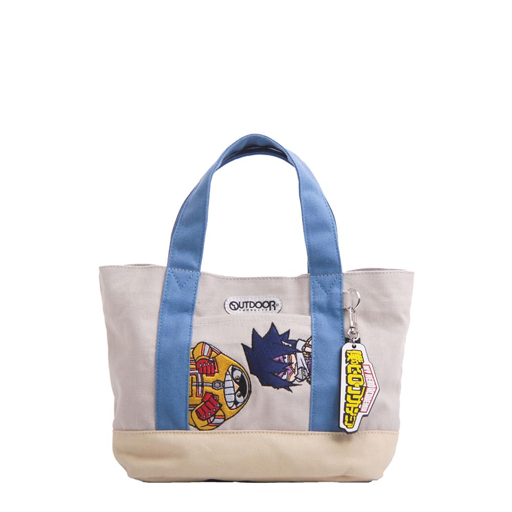 Hero Academia x OUTDOOR Mini Character Tote Bag with Keychain Tamaki Amajiki x Fat Gum ODHA15 Navy [My PRODUCTS] -