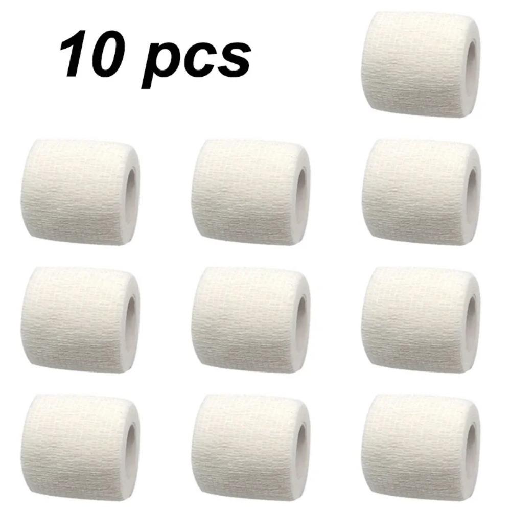 12/10Pcs Colorful Sport Self Adhesive Elastic Bandage Wrap Tape Elastoplast For Knee Pad Finger Ankle Palm Aid Kit Pet Tool Warm