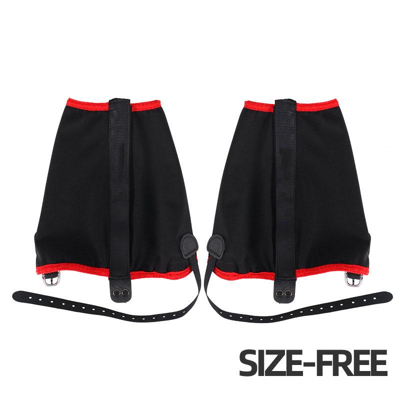 

Эластичные гетры Высокоэластичный нейлон Водо- песко- москитозащита Складные гетры для ног для пеших походов, велоспорта, снежных видов спорта на открытом воздухе 1 pair чёрный