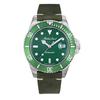 Mathy Vintage Genuine Leather Strap Green Dial Automatic H901ATLV 100M Men's Watch