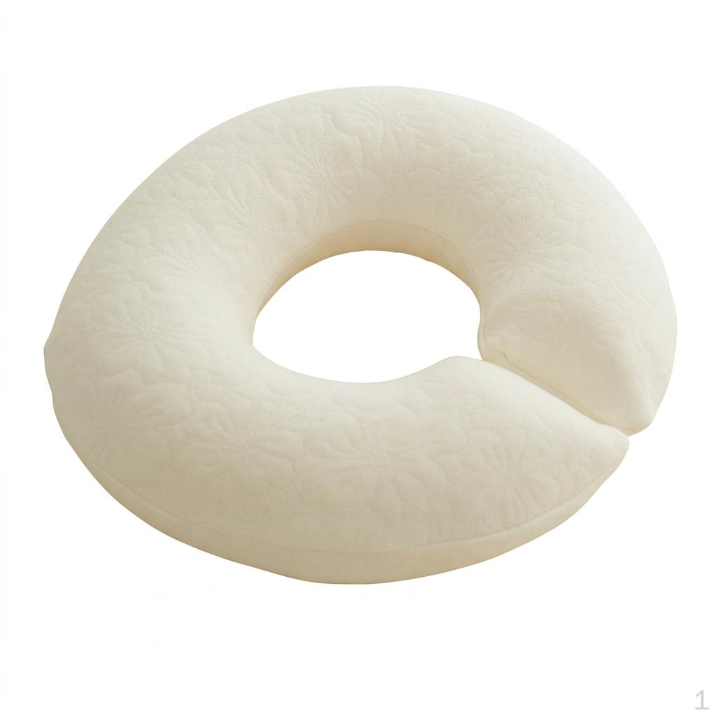 Memory Foam Neck Pillow, Washable Massage Soft Pillow for, Face Down Salon