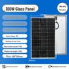 Monocrystalline Solar Panel Power System for Home & RV, 12V/24V with Lithium Battery Charging