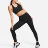 Nike High-Waist Solid Color Sports Leggings Women Bottoms Black DQ5996-010