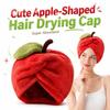 Super Absorbent Shower Bath Cap Thickened Absorbent Hair Cap  For Bath Time