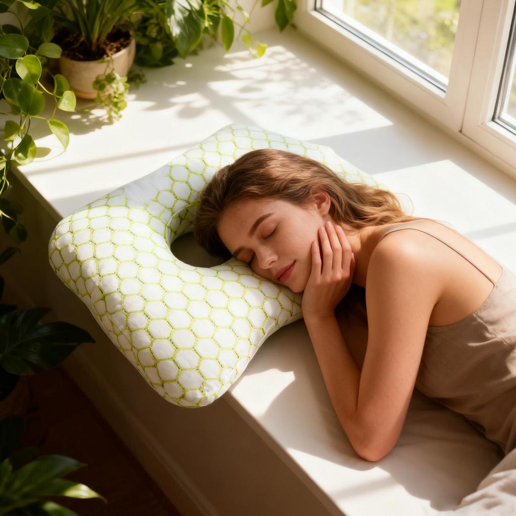 Donut Pillow For Ear Ear Piercing Side Sleeping Pillow Side Sleeping Cushion For Traveling Airplanes Car Home Adults Seniors