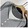 Maglione da Donna Nuovo Primavera 2026 con Bottoni, Top a Maglia Finto Due Pezzi Scollo a V, Blusa a Manica Lunga