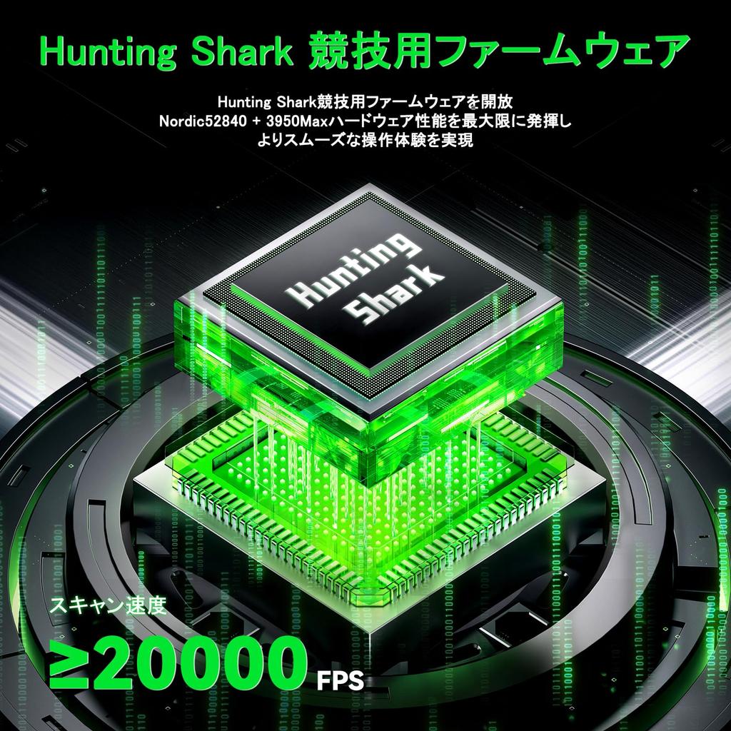ATTACK SHARK V5 Gaming DPI 42000 8000Hz Wireless Report Lightweight Design for Large Durable AI Driver and Fast Low Great Value for Intermediate and