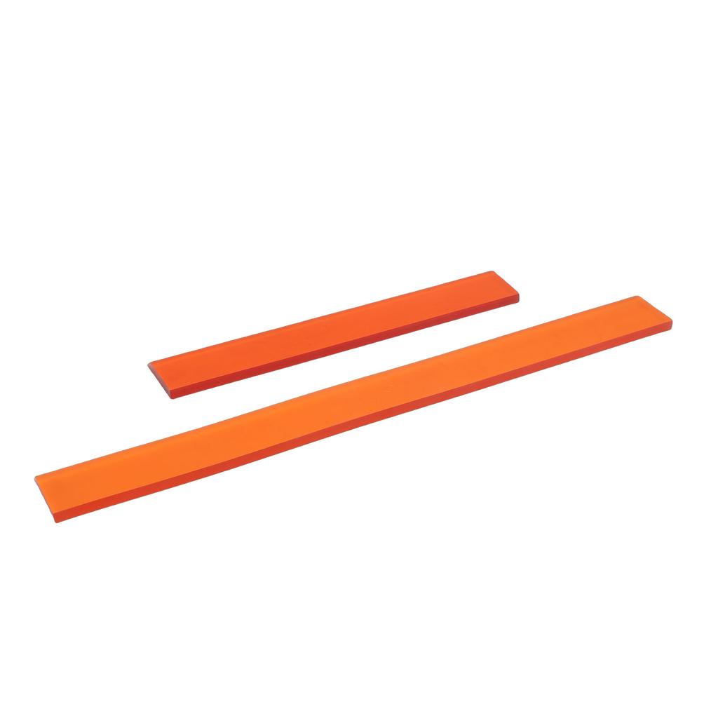 2Pcs Putty Scraper Arc Shaped Bendable High Resilience Plaster Repair Tool Wall Cutter Filler Applicator 30cm 50cm for