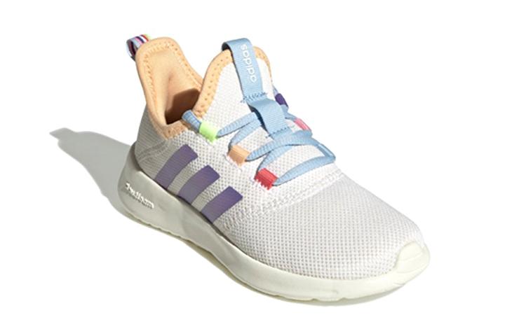 adidas Cloudfoam Pure 2.0 Slip Resistant Cushioning Slip Resistant Cushioning Mid Top Running Shoes White Purple Blue GY1931