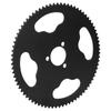 25H 78 Sprocket Black Steel Hard Crankset Suitable for 47 49cc Mini Motorcycle ATV Kart
