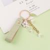 Flores Convallariae Bag Accessory Ribbon Key Ring Mobile Phone Lanyard Korean Style Bag Pendant