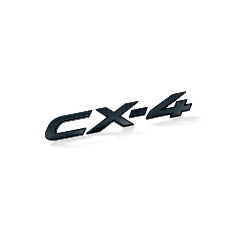 1Pc Car 3D ABS Plastic Chrome Silver/Black CX4 CX5 CX-4 CX-5 Logo Car Side Fender Rear Trunk Emblem Sticker For  Accessories