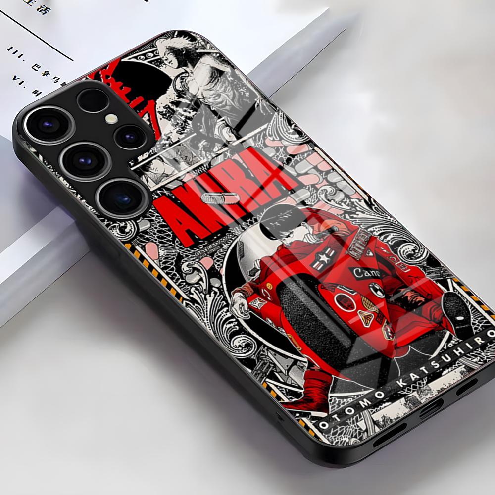 AKORA Phone Case For Samsung S26 S25 Edge Ultra S23 S22 S21 S20 Ultra Plus S24 Fe A54 A53 A25 Glass Cover
