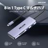 HIKSEMI USB Hub PD 100W 4K HDMI USB X USB Compatible Compatible Type-C 8-in-1 Charging, Output, 3.0 3, 2.0, SD/TF MacBook/Windows/Android