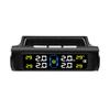 Solar Power Car Tire Pressure Monitor TPMS Car Tire Pressure Alarm Monitor System Auto Security Alarm Systems Tyre Pressure Sensor Kit