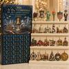 Acrylic Christmas Decoration Nutcracker Advent Calendar 2026, 24 Day Countdown Box with 2D Surprise Gift for Flat Pendants, Festive Tree Hanging