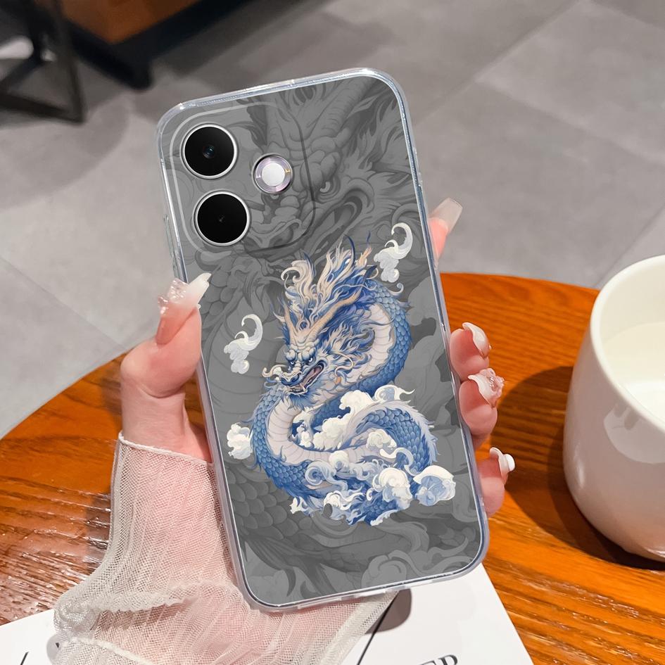 For Oppo A 5 A 5 Pro 5G Phone Case Beautiful Koi Pattern Clear Slim Silicone TPU Premium Protection Cover For OppoA5 A5Pro Funda