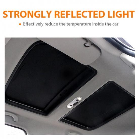 FOR MINI COOPER R54 R55 R56 R60 F55 F56 SUNROOF SUN SHADE FOLDABLE ROOF 2Pc