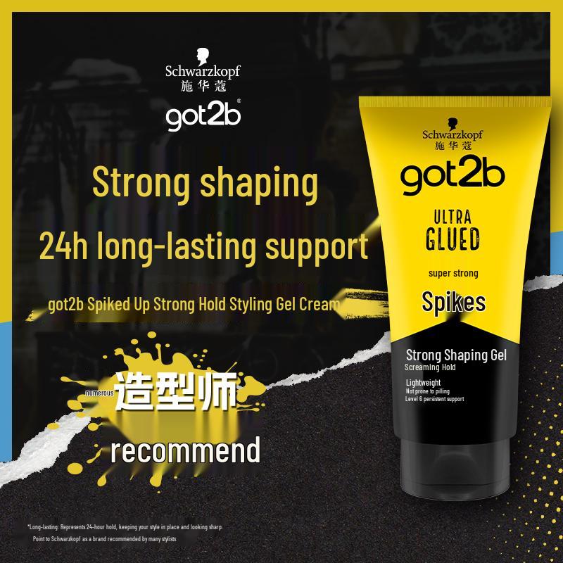 Schwarzkopf got2b Strong Hold Styling Gel for Men