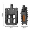 Bicycle Folding Pedal with Reflector Riding Accessories for Folding Bike Electric Vehicle Non-slip Mountain Road Bike Pedal