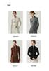 Korean Style Women's Cashmere Knit Cardigan - Slim Fit with Zipper Lapel and Long Sleeves for Versatile Wear