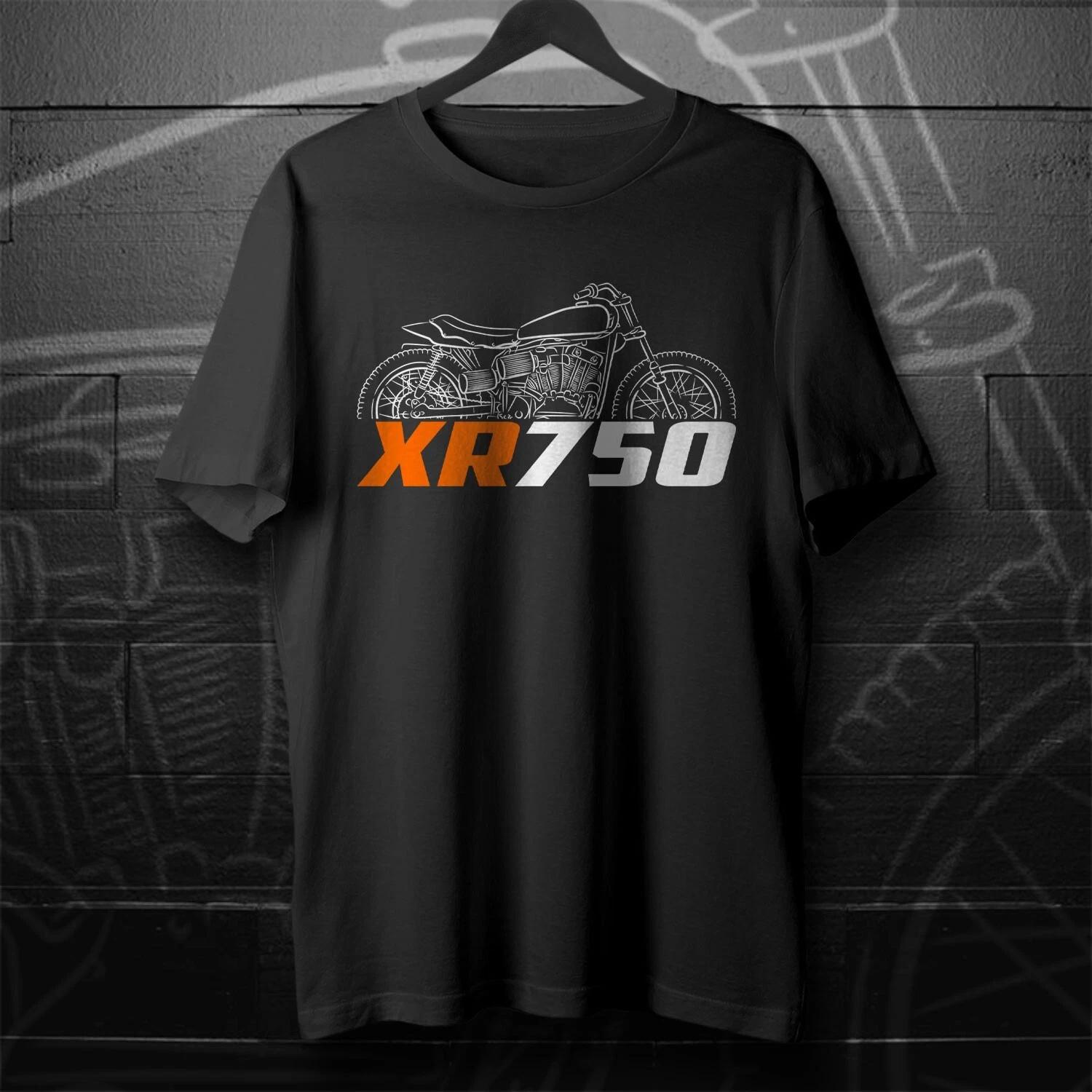 For Harley-Davidson XR750 1969-1978 fans - Motorcycle T shirt for Riders 4XL