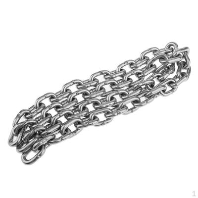 1 pezzo in acciaio inossidabile con catena di ancoraggio corda collana pendente marittimo con 950 mm
