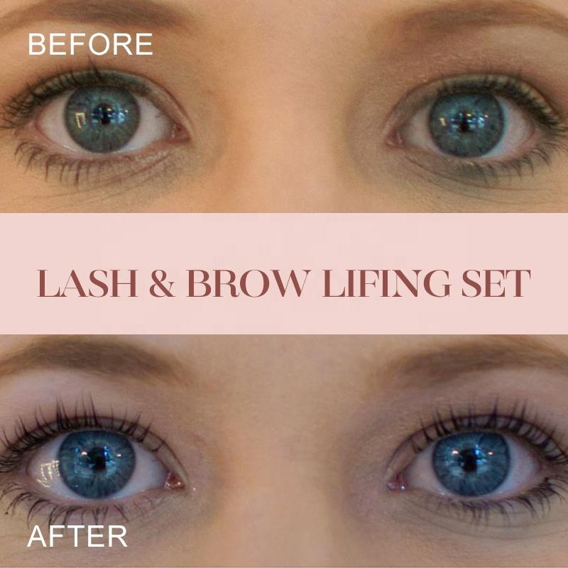 Eye Lash Lifting Kit Cruelty Free Lash Lift Kit Skin Friendly Private Label Lashes Lifting Brow Perm Keratin Lotion Sachets Kit