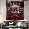 The Binding of Isaac Wall Tapestry Aesthetic Wall Hanging Printed Fabric Blanket Decorative Tapestries for Bedroom Living Room Home Decor