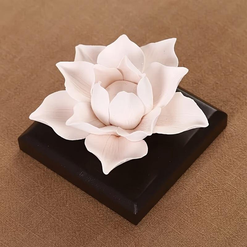 Ceramic Flower Scent Diffuser Home Decor Elegant Aromatherapy for Bedroom Living Room Wedding Centerpiece Ornament