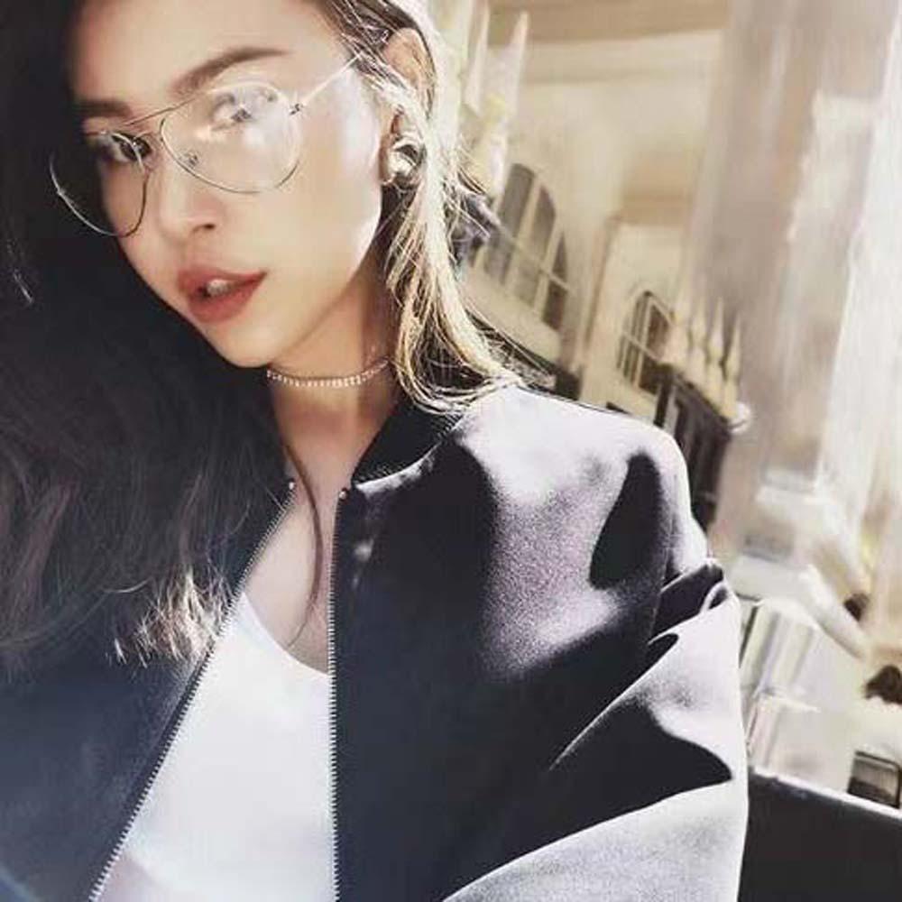 PC Metal Frame Glasses Transparent Business Reading Eyewear 3 Color Anti Blu-ray Glasses  Men