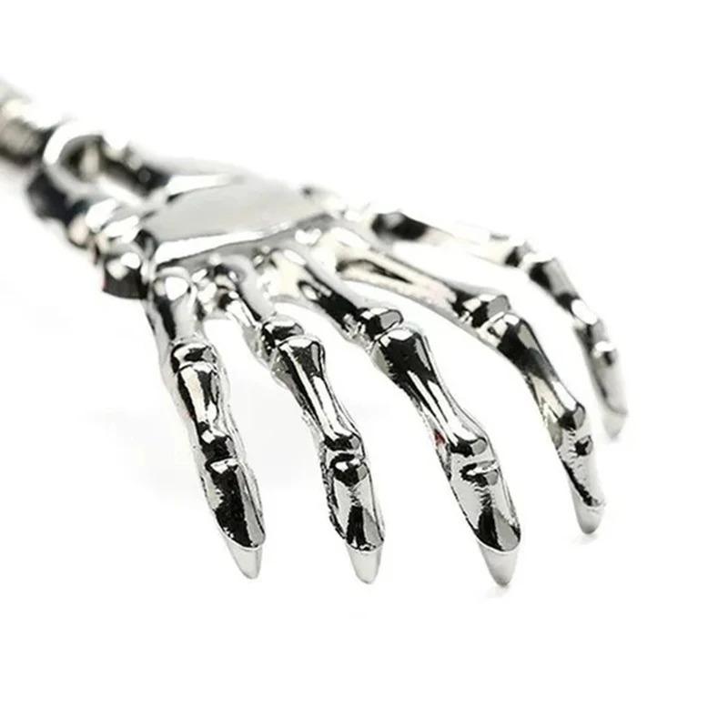 Bärbar Rostfri Stål Spökhandtag Infällbar Massage Skrapverktyg Massageverktyg Används För Att Massera Ryggen Flera Färger