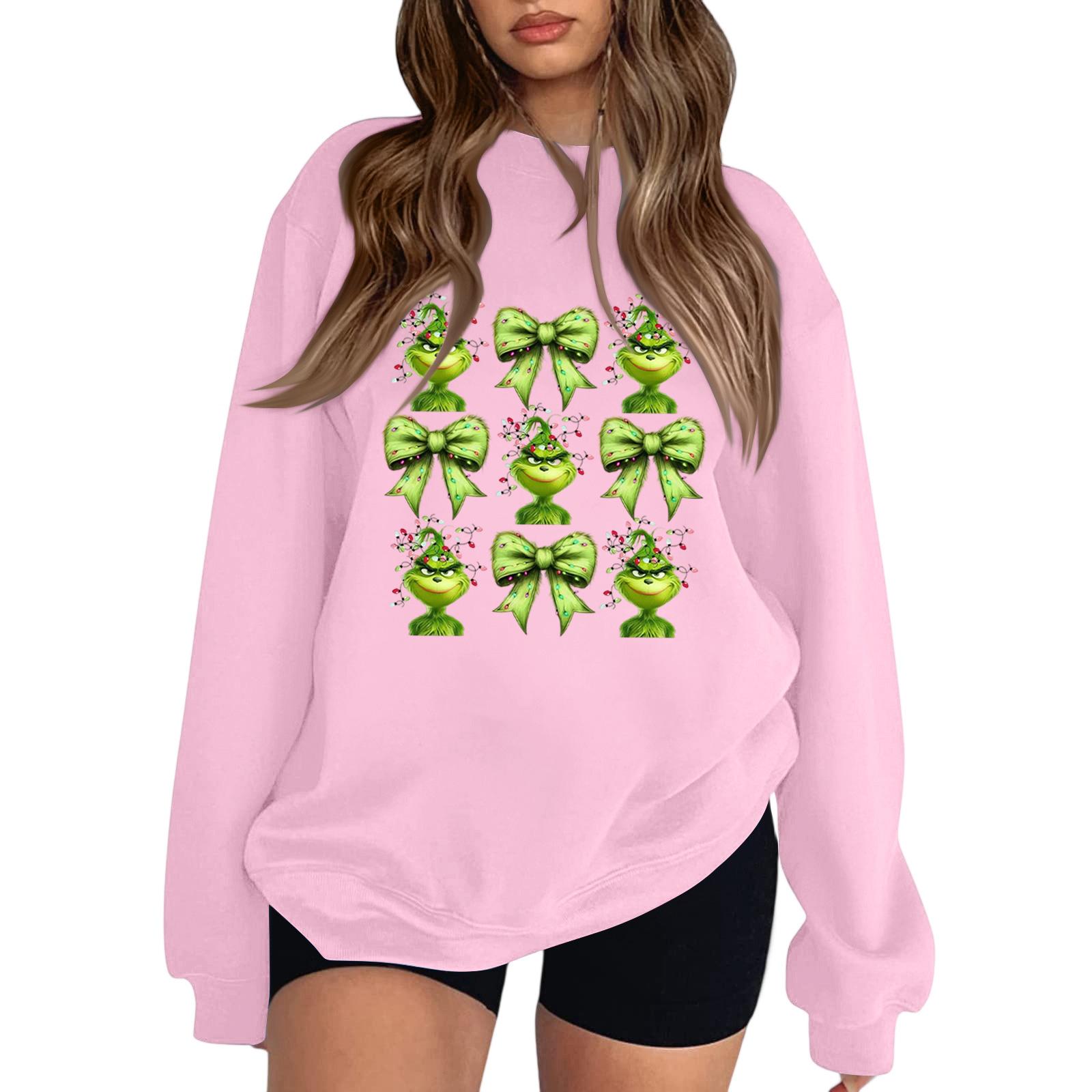 

Женские топы с длинным рукавом, футболки с круглым вырезом, осенняя мода, повседневные деловые туники-блузки L зелёный