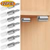 12/1Pcs Cabinet Board Screws Self-tapping Screw with Rubber Sleeve Laminate Support Cabinet Wardrobe Hard Nonslip Partition Nail
