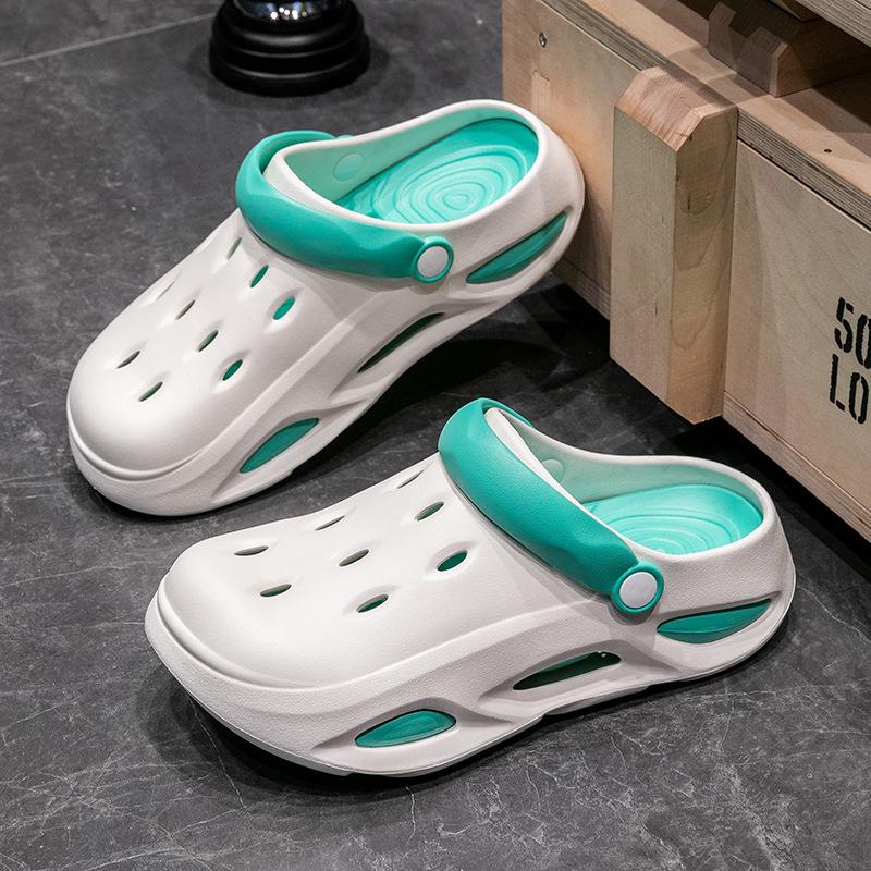 

Женские садовые клоги на толстой подошве с нескользящей подошвой - Съемный комфорт для лета, пляжа и улицы 40-41 (shoes are 1-2 sizes smaller)