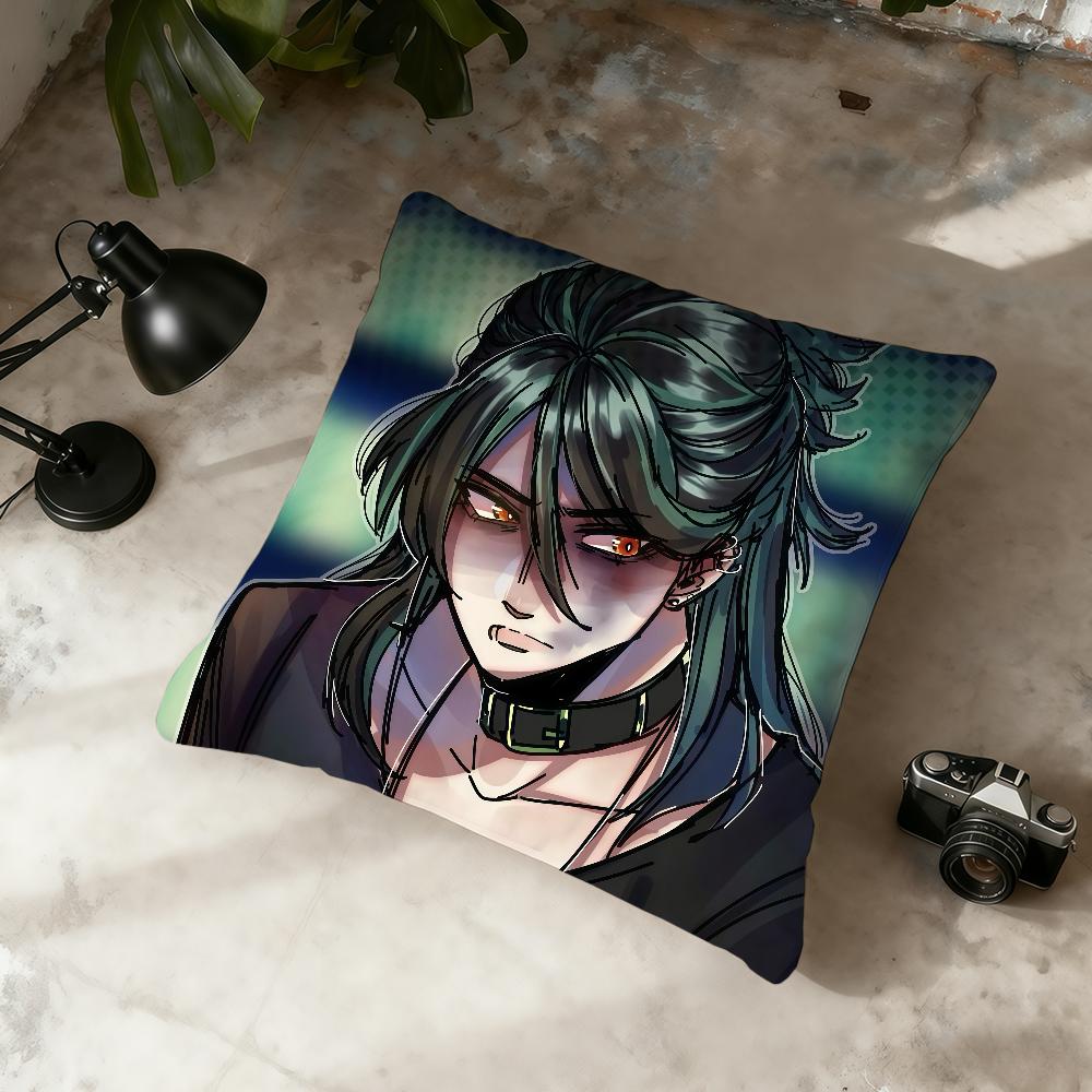The Kid at the Back Game cushion cover Home Office Convenient Nordic Simplicity Hit With Zipper Cushion Cover