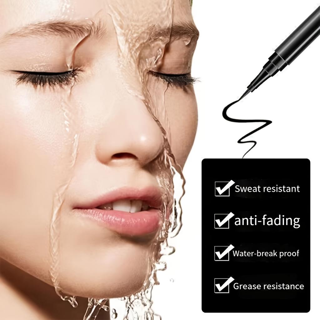 Rychleschnoucí tužka na oční linky, make-up, dlouhotrvající, hladká, matná oční linka, voděodolná, nerozmazávající se, tekutá tužka na oční linky, kosmetika pro oči
